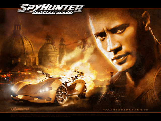 Spy Hunter: Nowhere to Run title screen for Xbox